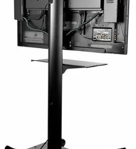 Peerless-AV - SmartMount Flat Panel Cart For 32" to 75" displays - Black