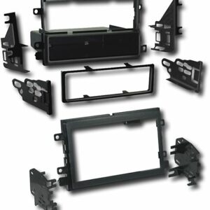 Metra - Dash Kit for Select 2004-2020 Ford Lincoln Mercury DIN DDIN - Black