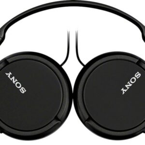 Sony - ZX Series Wired On-Ear Headphones - Black