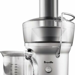 Breville - Juice Fountain Compact Electric Juicer - Silver