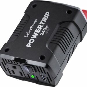 CyberPower - PowerTrip 240 Power Inverter - Black