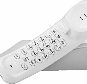 AT&T - TR1909 Trimline Corded Phone - White