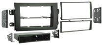 Metra - Dash Kit for Select 2007-2012 Suzuki SX4 DIN DDIN - Black