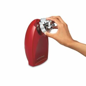 Hamilton Beach - Classic Chrome Heavyweight Can Opener - Red