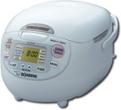 Zojirushi - Neuro Fuzzy Rice Cooker and Warmer - White