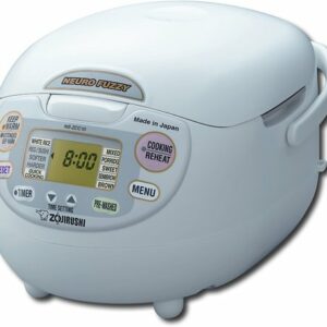 Zojirushi - Neuro Fuzzy Rice Cooker and Warmer - White