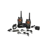 Midland - X-TRA TALK 36-Mile, 50-Channel FRS/GMRS 2-Way Radios (Pair) - Black