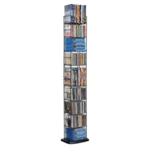 Atlantic - Wire Media Storage Rack - Black