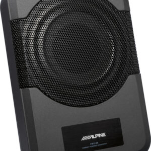 Alpine - 8" Powered Subwoofer System - Black