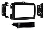 Metra - Dash Kit for Select 2014-2021 Fiat 500L DIN DDIN - Black