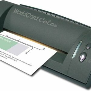 PenPower - WorldCardColor Sheetfed Business Card Scanner - Black