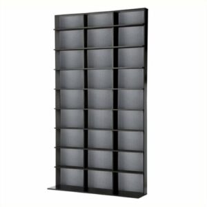 Atlantic - 72" Large Media Rack in - Black