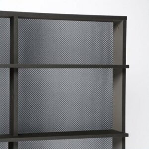 Atlantic - 72" Large Media Rack in - Black