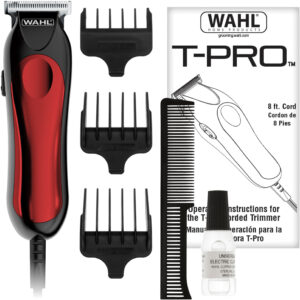 Wahl - T-Pro Corded Trimmer/Shaver - Black