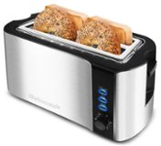 Elite Gourmet - 4 Slice Long Slot Toaster - Stainless Steel